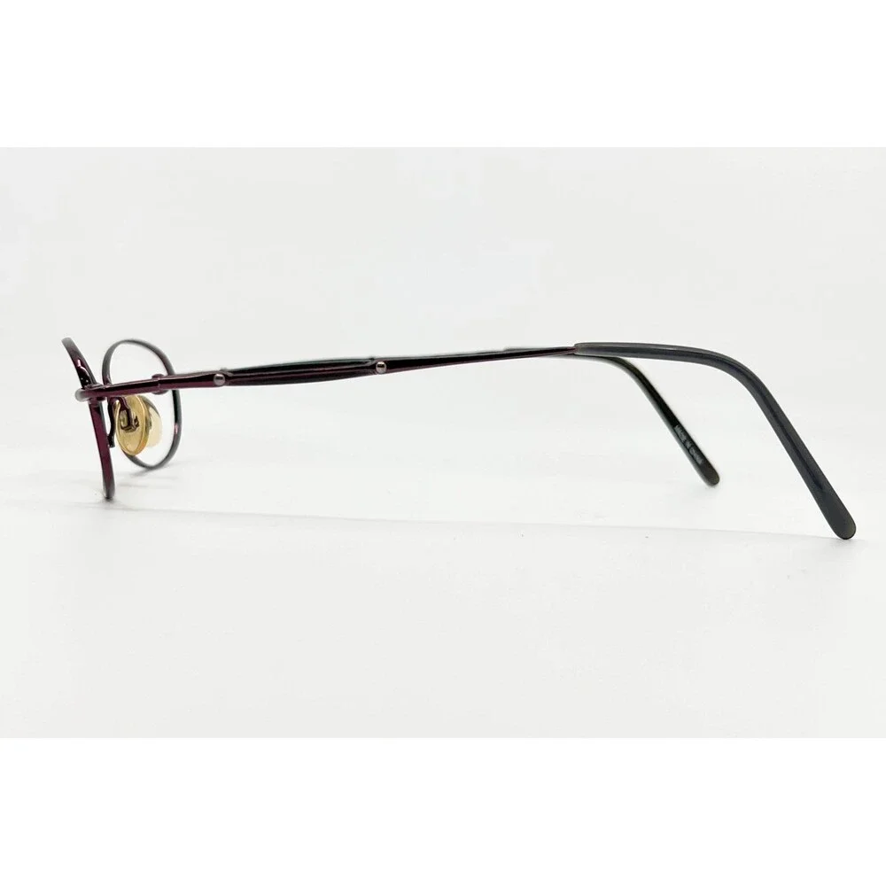 Cosmopolitan Eyeglass Frames Women Purple Witty Port Oval 47-19-140
